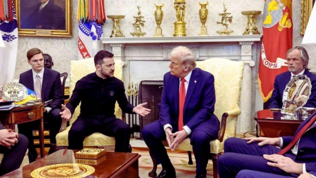 European Leaders Clash With Trump in Tense Ukraine Peace Talks