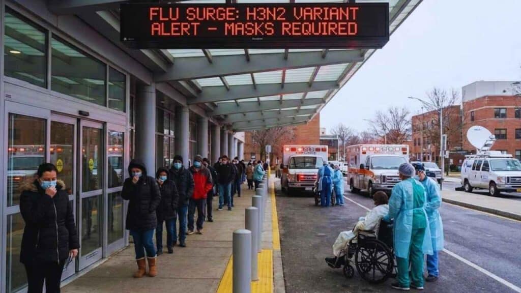 Flu Hospitalizations Surge as H3N2 Drives Early Season