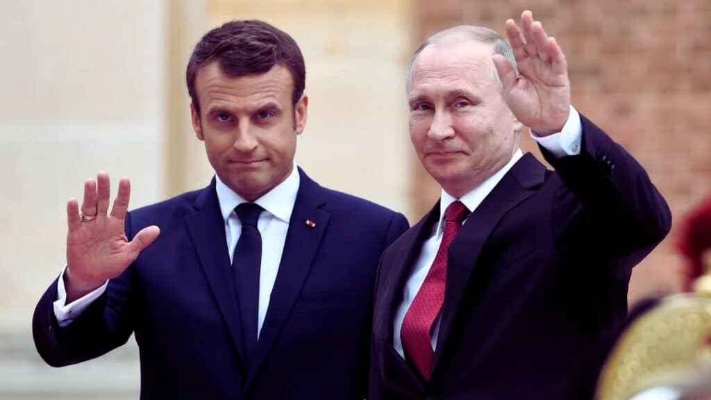 Macron-Putin talks