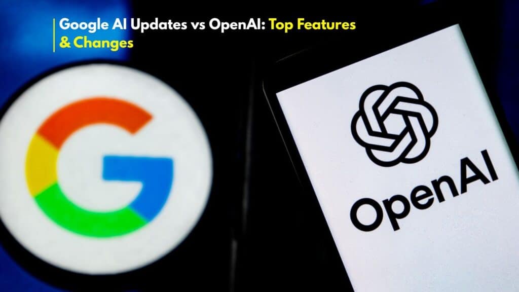 Google AI updates vs OpenAI