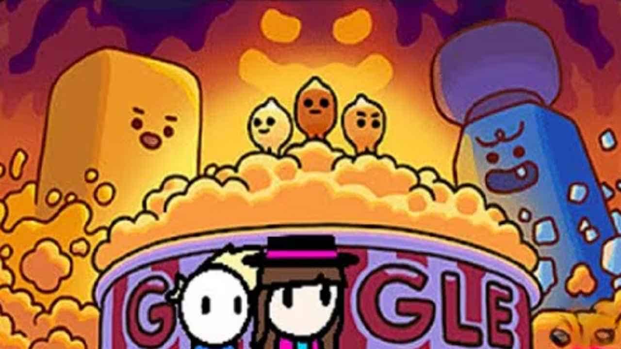 Google Doodle Game Popcorn