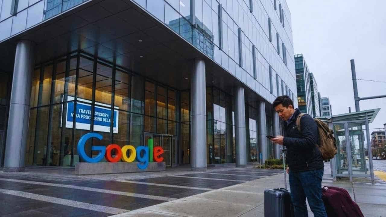 Google Warns Visa Employees Against Travel Amid U.S. Visa Delays