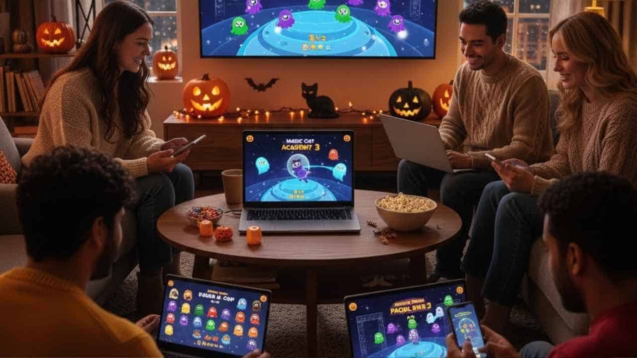 Halloween Google Doodle Games