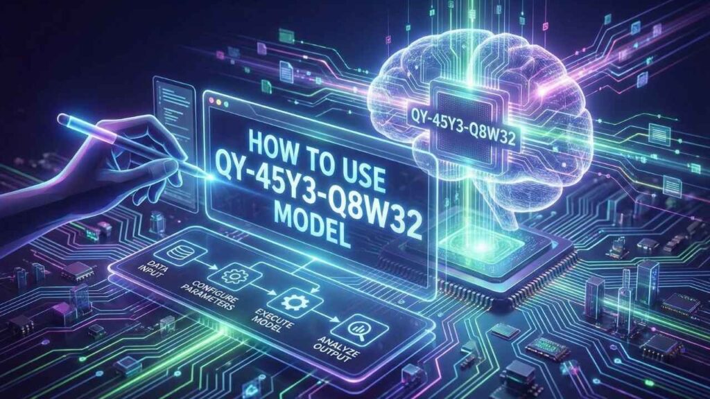 How To Use QY-45Y3-Q8W32 Model