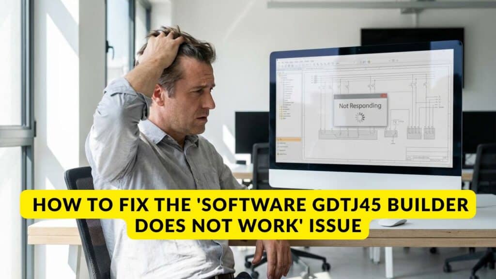 How to Fix The 'Software GDTJ45 Builder Does Not Work' Issue