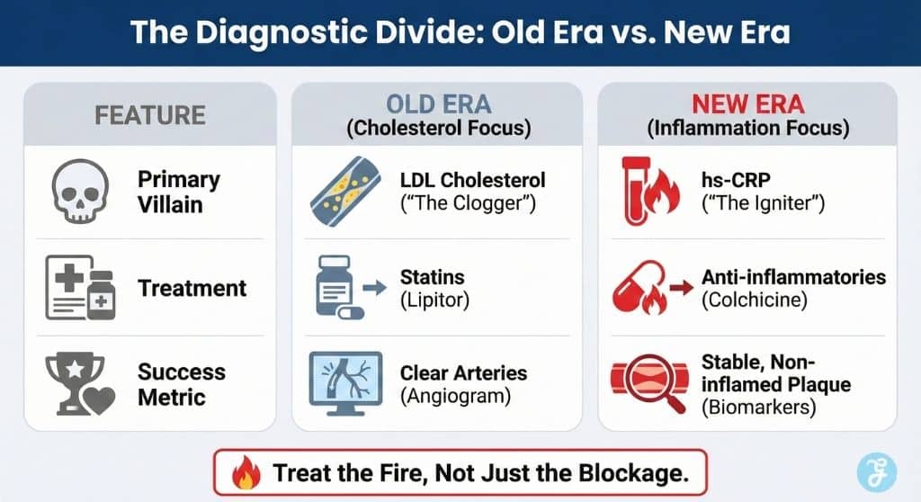 Inflammation vs Cholesterol