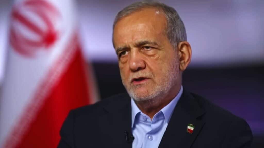 Iran Full-Scale War With West Pezeshkian Warns