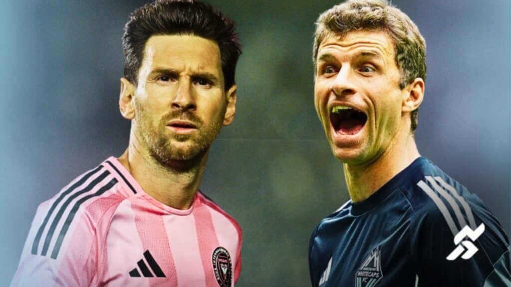 lionel messi vs thomas muller rivalry history 2025 mls cup final