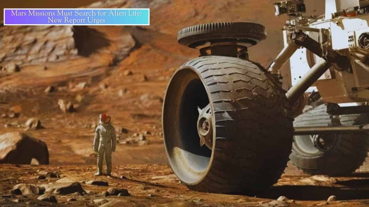 Mars missions alien life search report