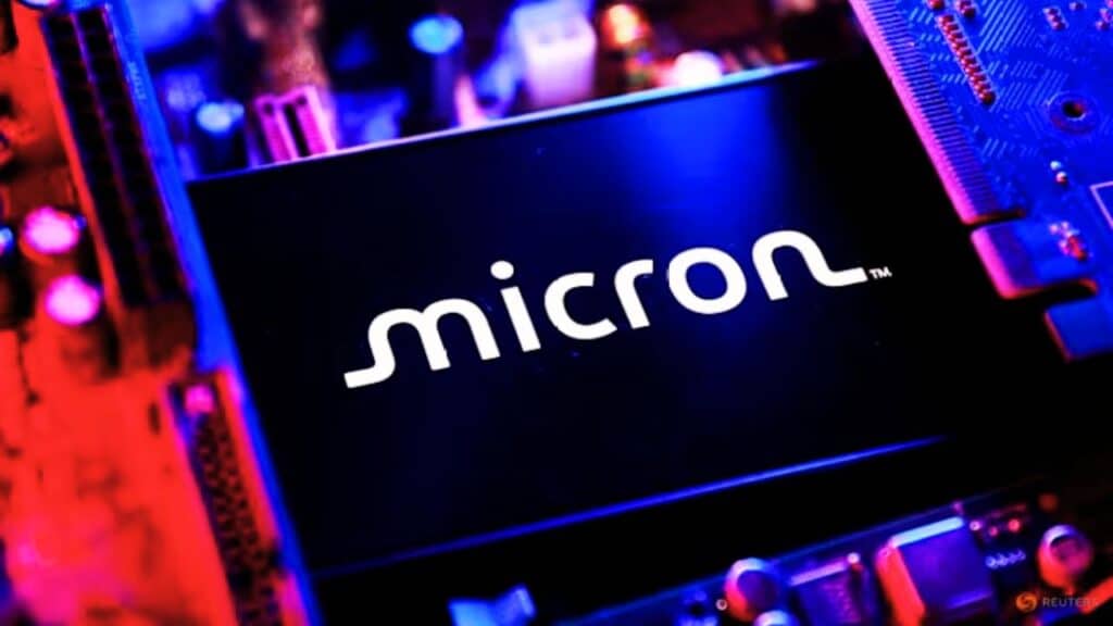 Micron shares surge