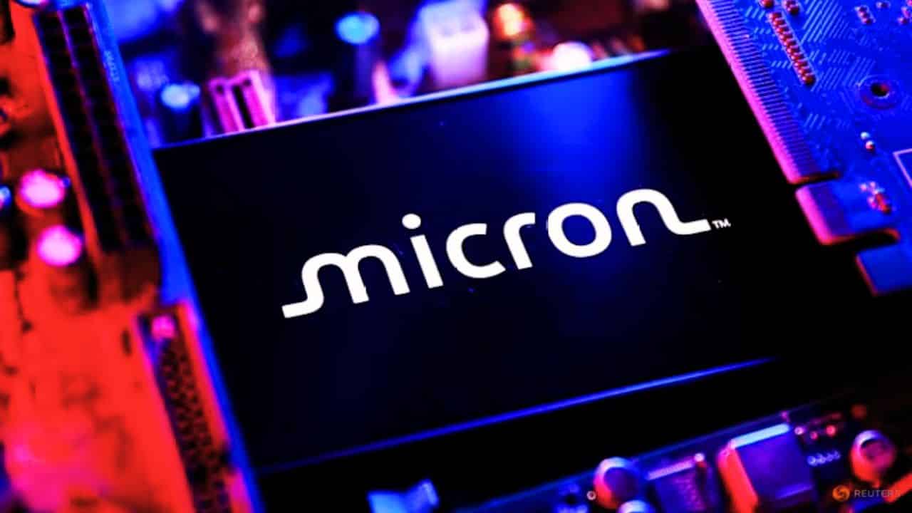 Micron shares surge
