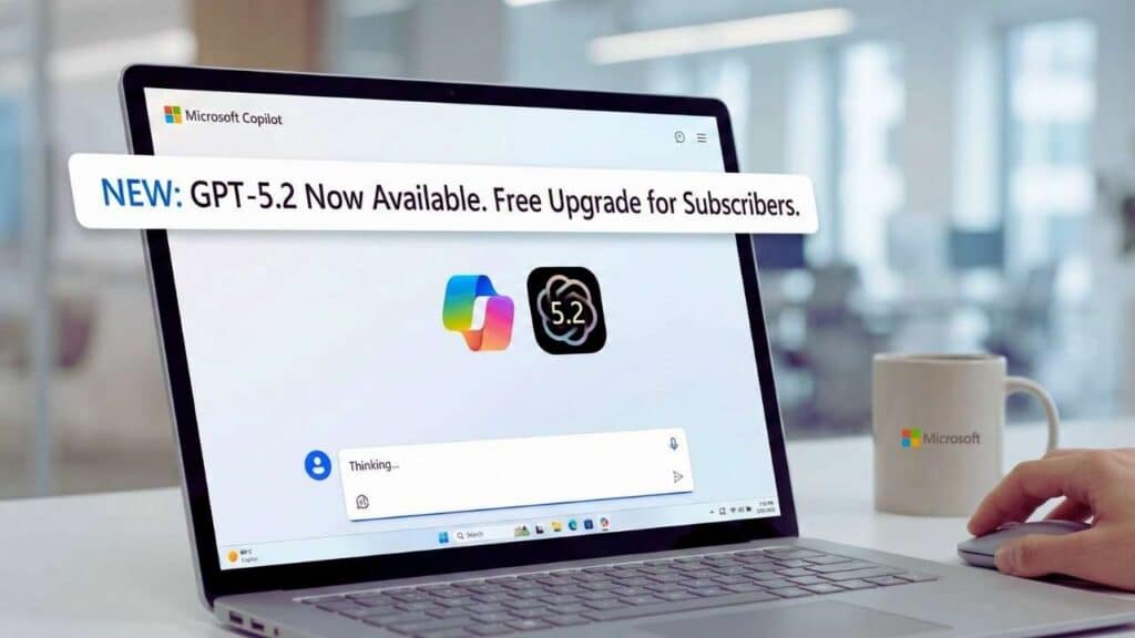 Microsoft Brings GPT 5.2 to Copilot