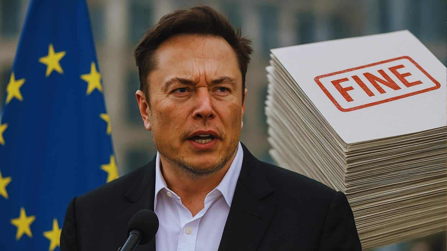 Musk Calls for EU Abolition After X Hit With €120M DSA Fine