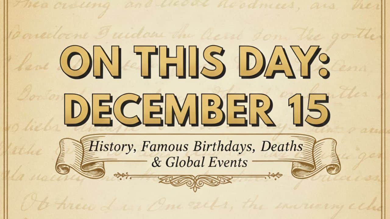 On This Day December 15