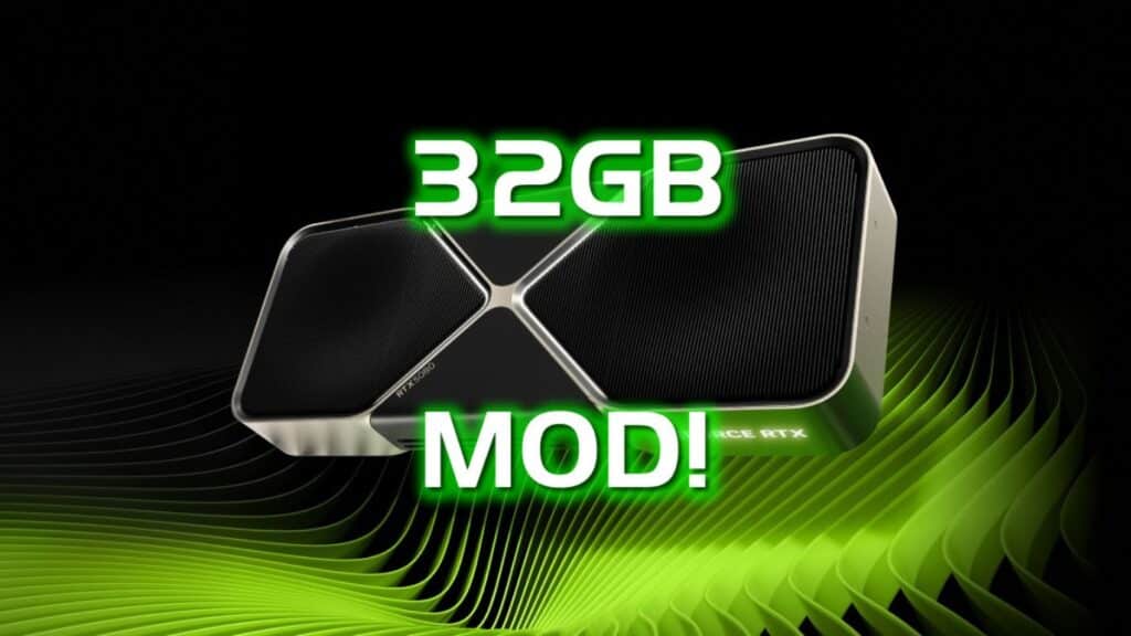 RTX 5080 32GB Mod in China