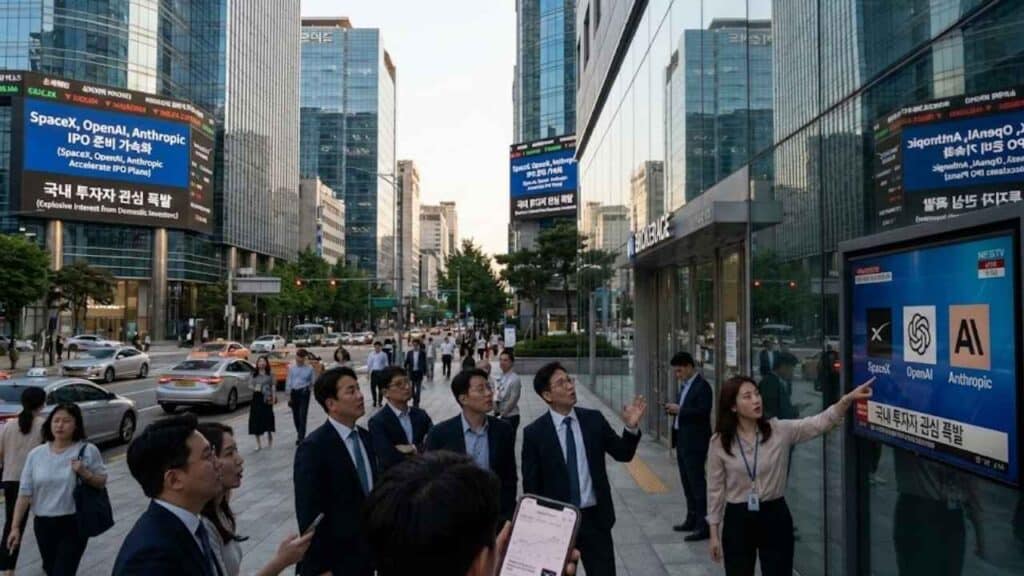 SpaceX, OpenAI, Anthropic IPOs Draw Korean Investor Attention