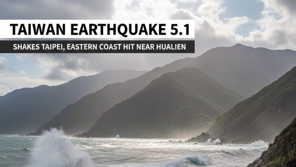 Taiwan Earthquake 5.1 Shakes Taipei