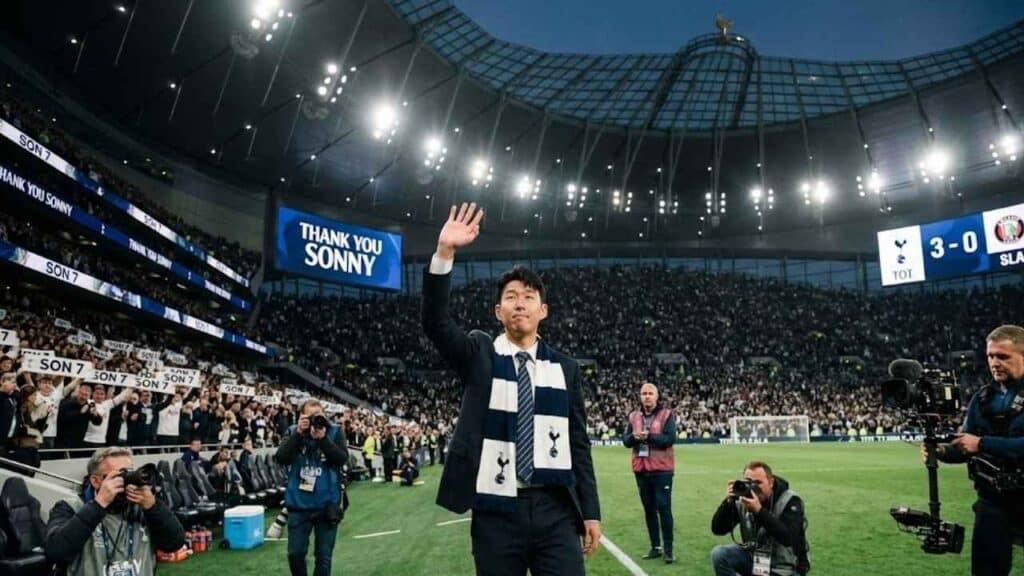Tottenham Beat Slavia 3–0 as Son Gets Emotional Farewell