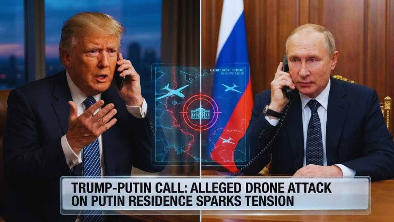 Trump Putin Call Drone Attack