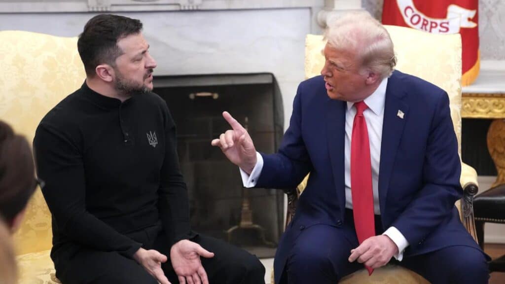 Trump Zelensky meeting on Ukraine