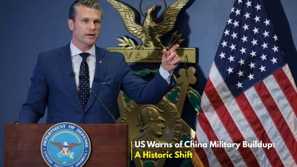 US Warns of China Military Buildup