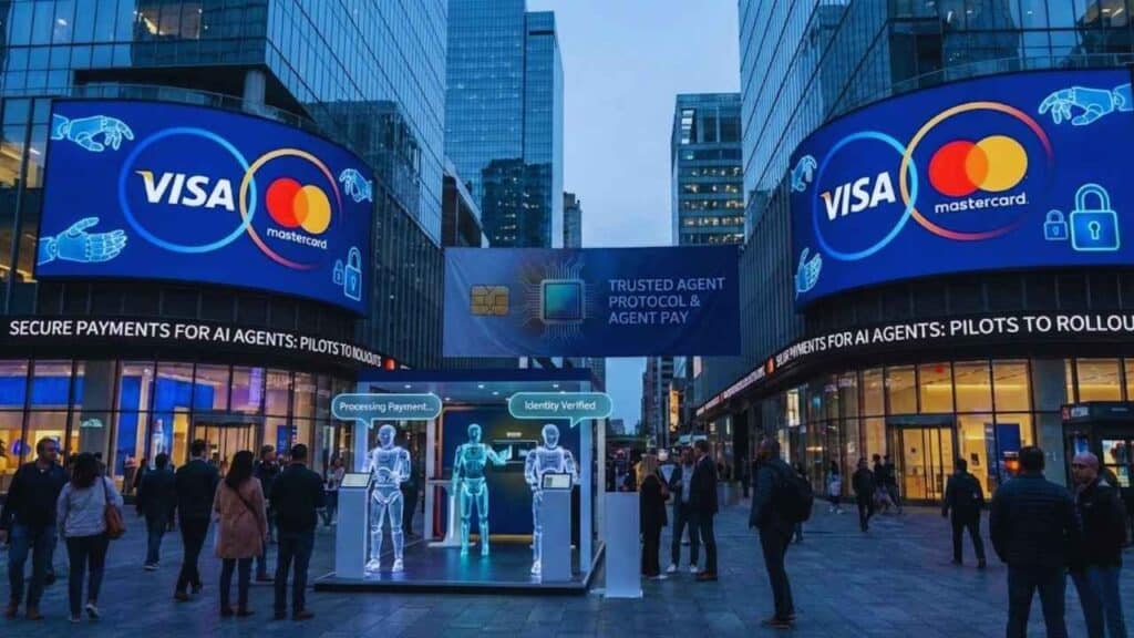 Visa and Mastercard Launch Secure Payment Systems for AI Agents