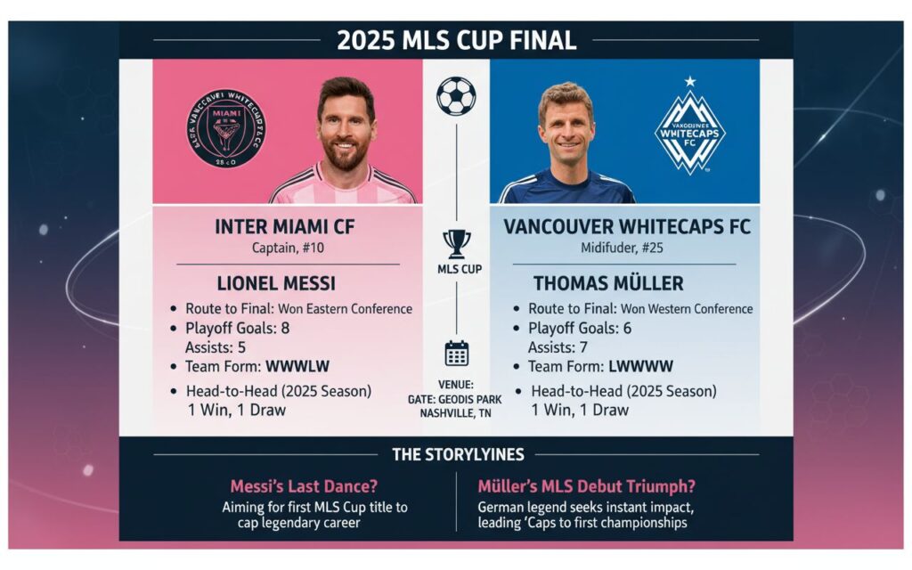 Whitecaps vs Inter Miami MLS Cup Final 2025