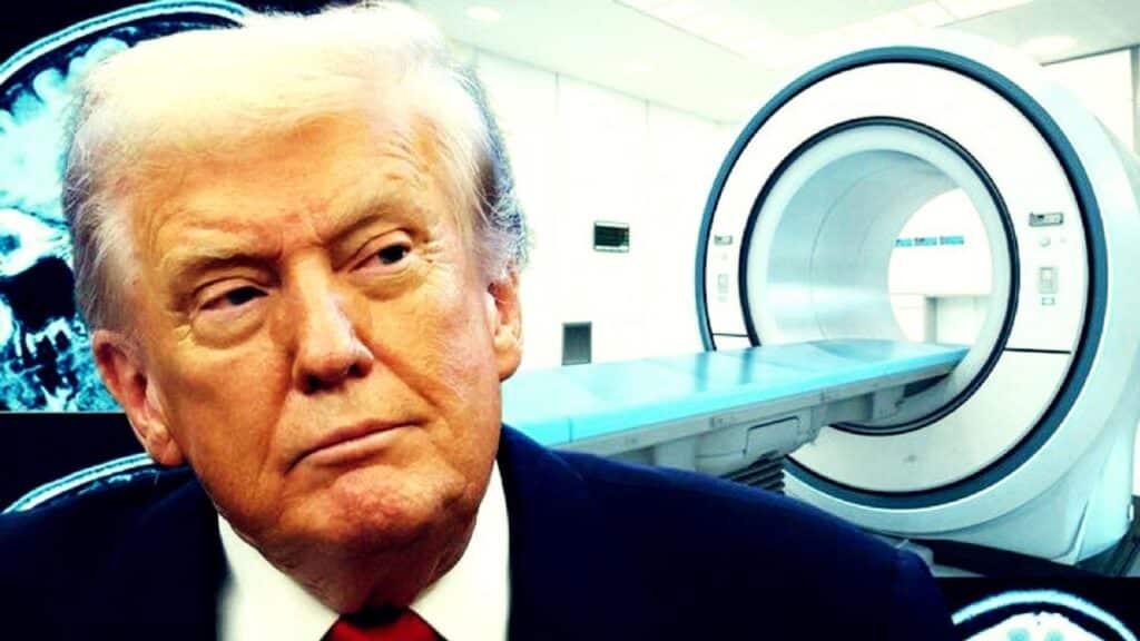 trump mri results perfectly normal