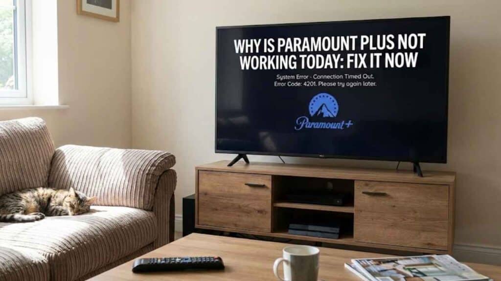 Why is Paramount Plus Not Working Today