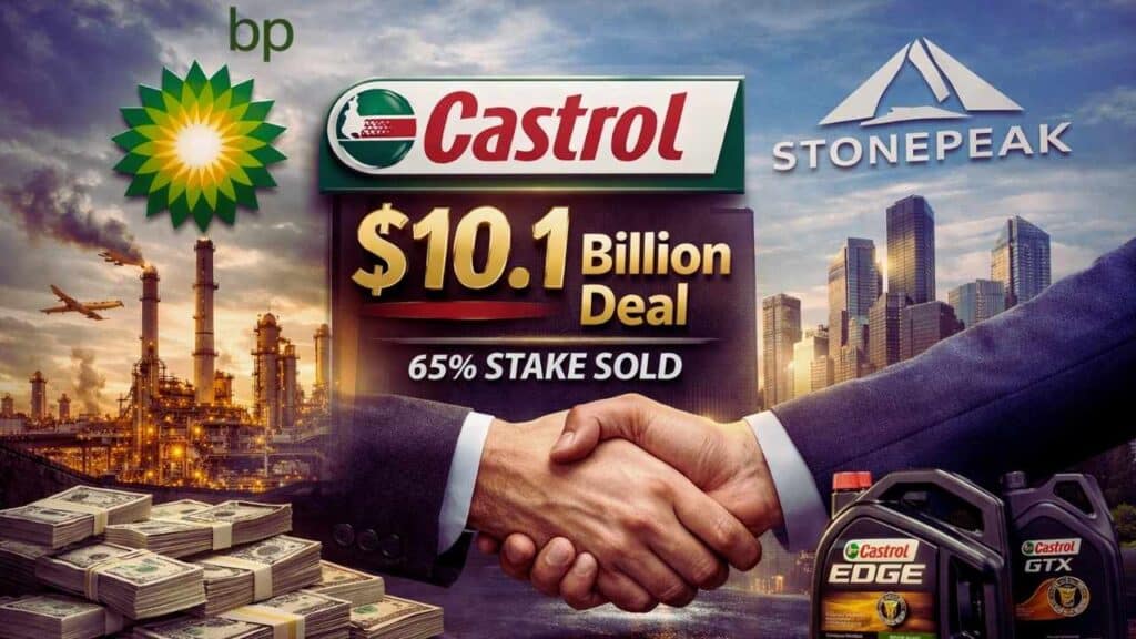 bp castrol stake sale