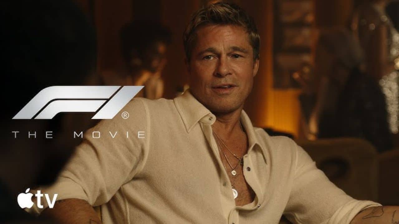 brad pitt f1 on apple tv