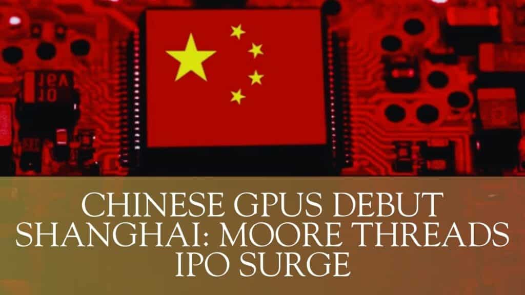 chinese gpu ipo shanghai​
