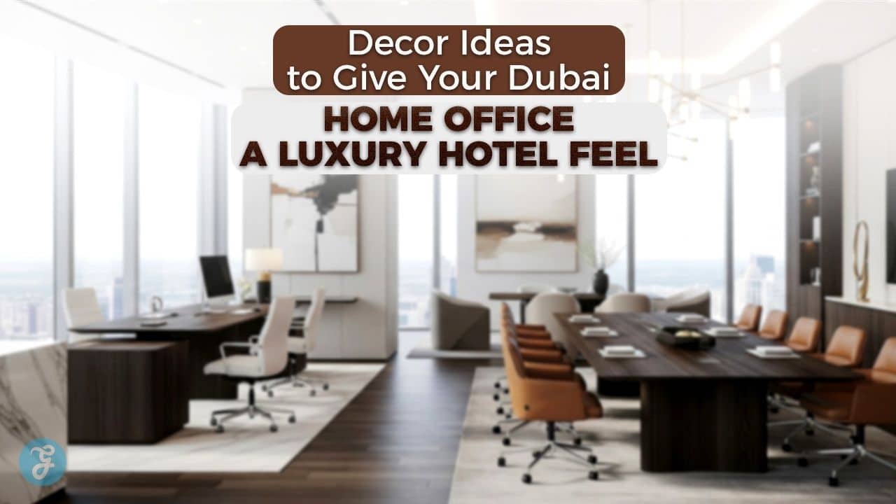 Luxury Home Office Interior Design Dubai