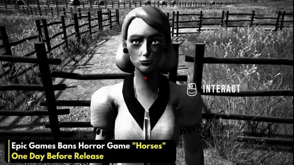 epic games bans horror game