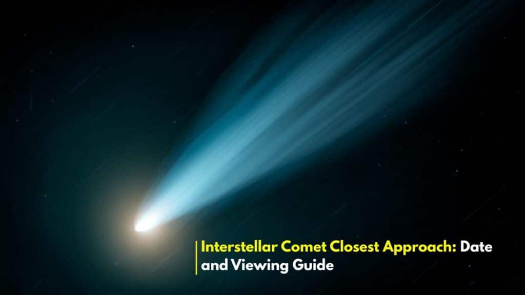 interstellar comet closest approach