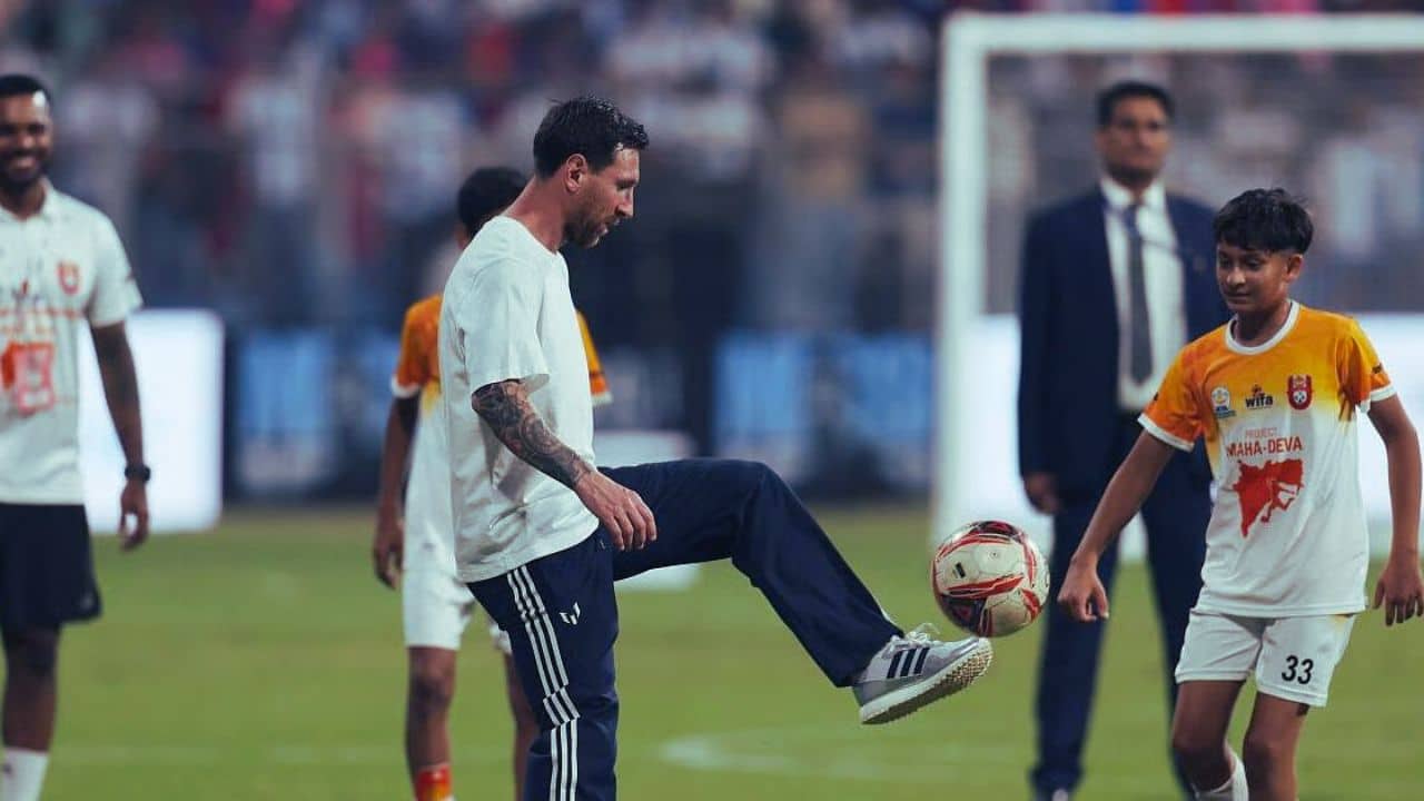 messi Launches youth football program in india