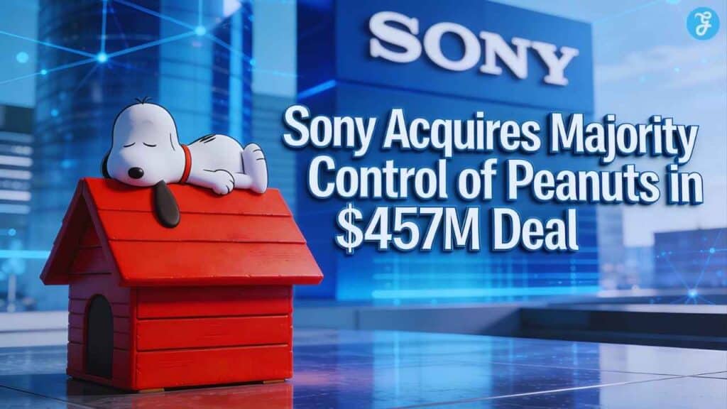 sony acquires majority control of peanuts