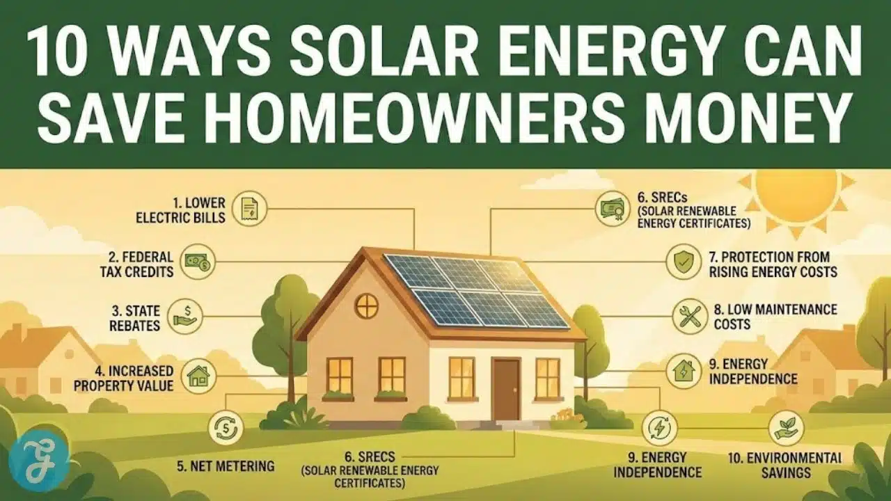 How Solar Energy Saves Homeowners Money