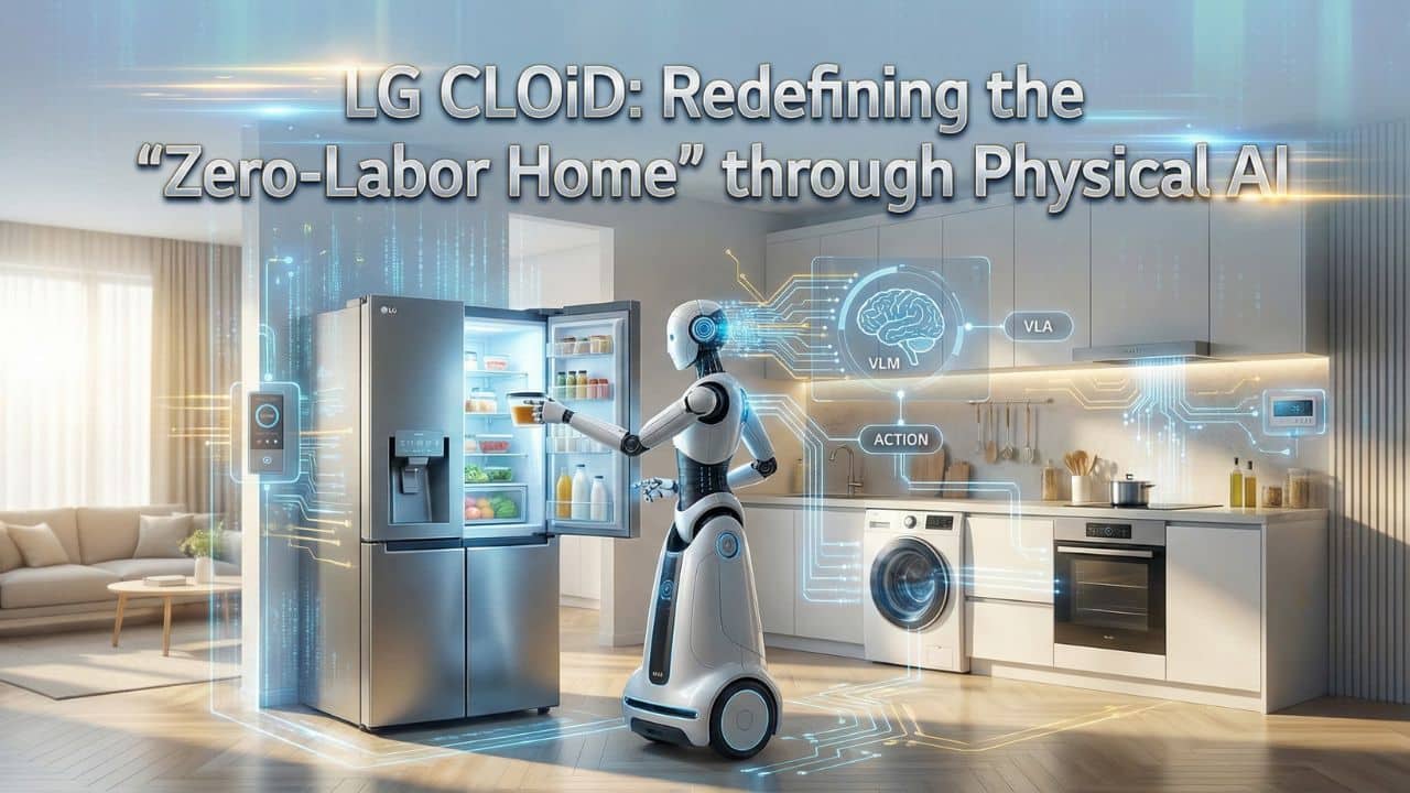 LG CLOiD Home Robot