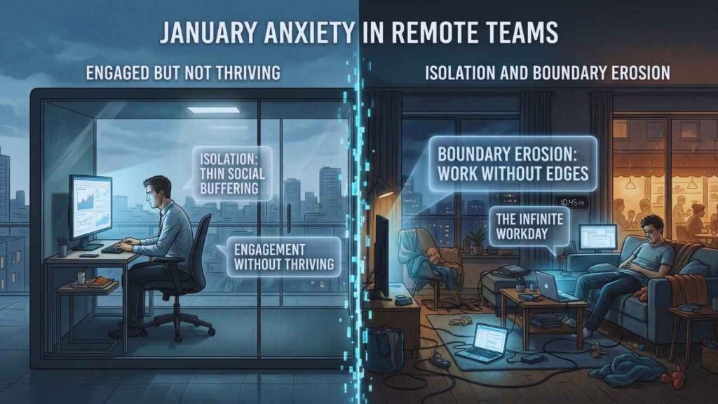 Engaged But Not Thriving: Why Remote Work Can Amplify Anxiety Through Isolation And Boundary Erosion