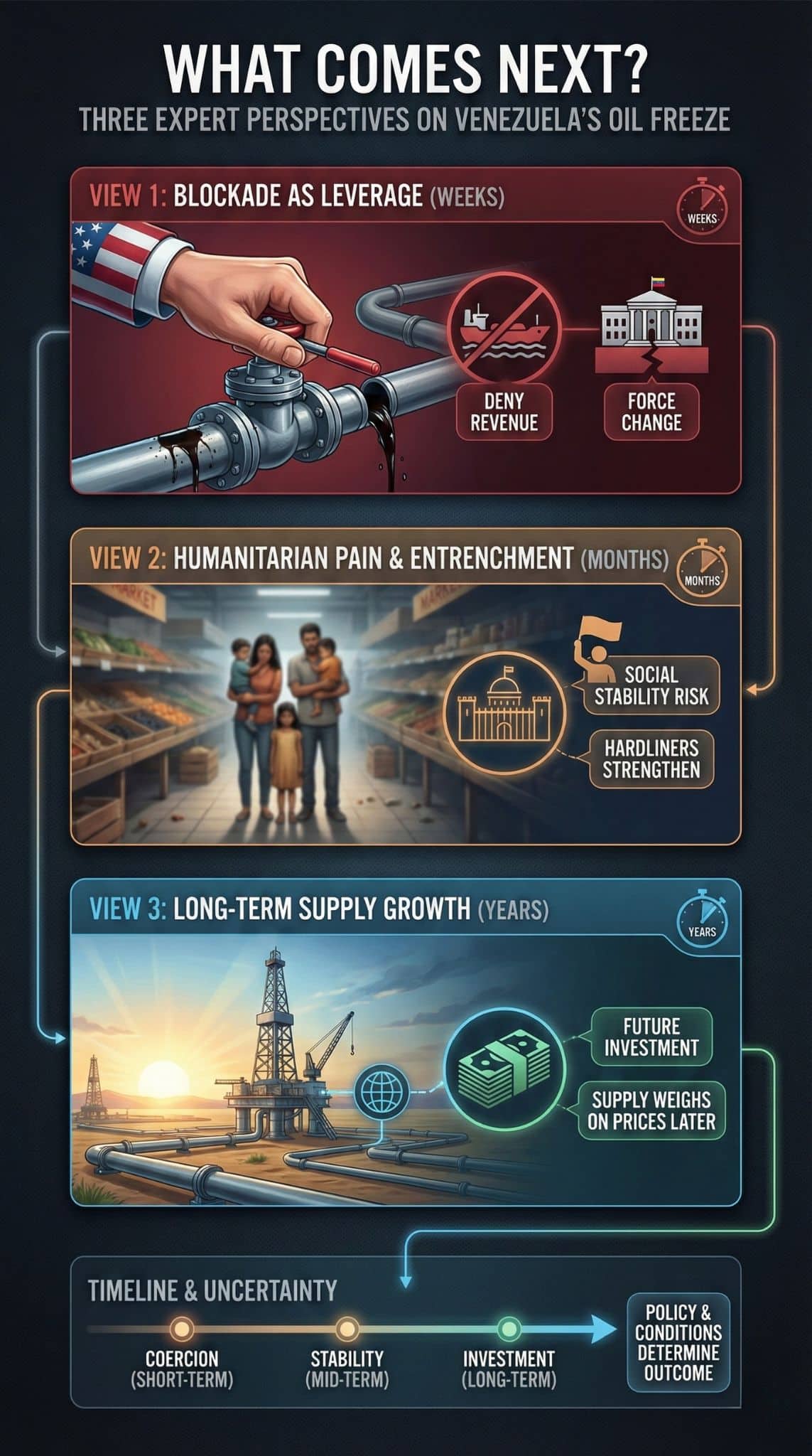 Venezuela Oil Exports Freeze