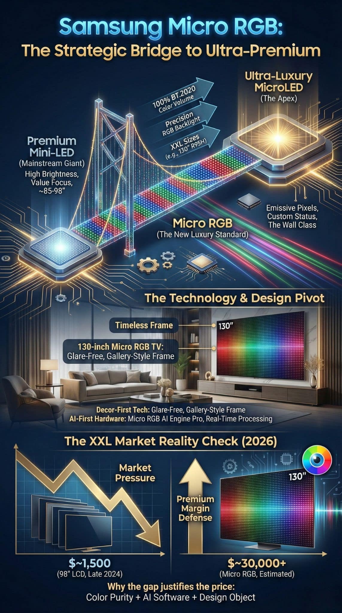 Samsung 130-Inch Micro RGB TV