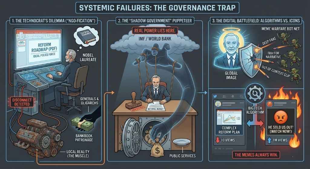 Nobel Laureates in Power systematic failure