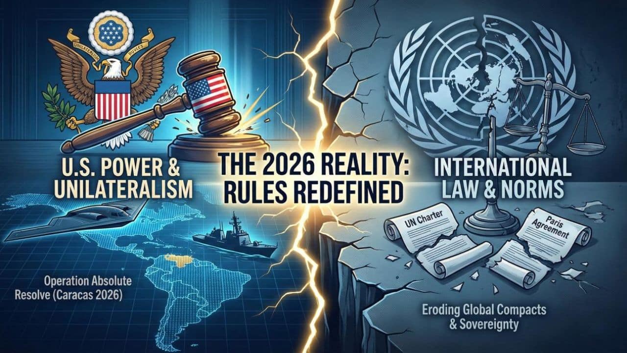 American unilateralism vs international law