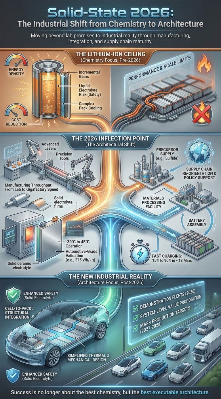 Solid-State EV Battery Architecture