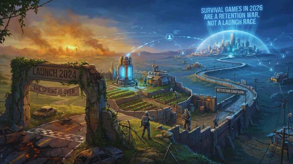 Survival Games In 2026 Are A Retention War, Not A Launch Race