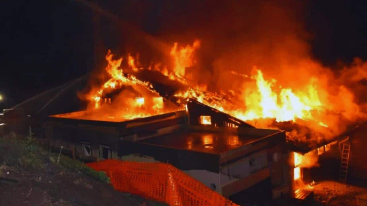 Swiss ski resort bar fire