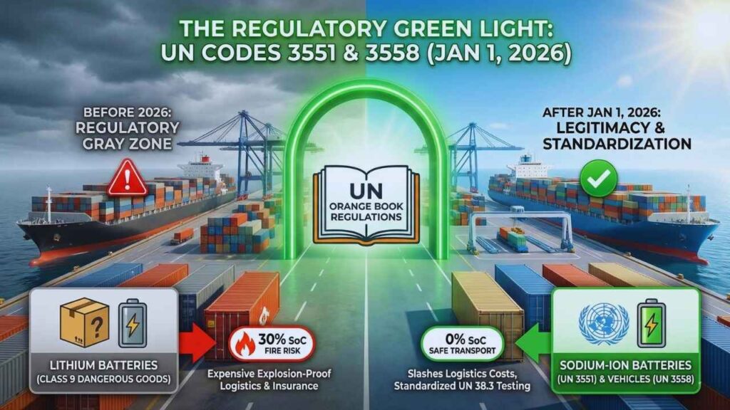 The Regulatory Green Light: UN Codes 3551 & 3558
