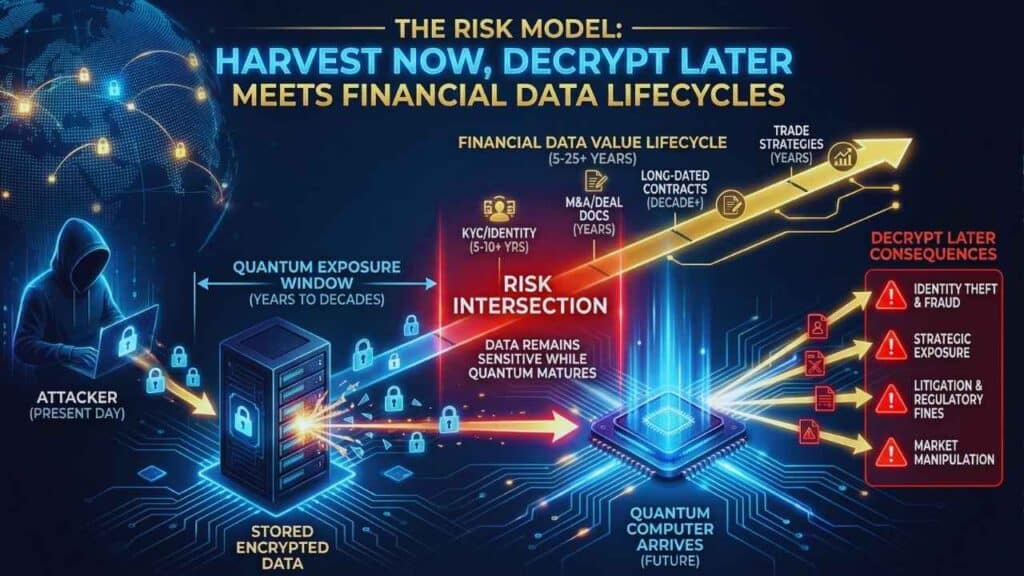 The Risk Model: Harvest Now, Decrypt Later Meets Financial Data Lifecycles