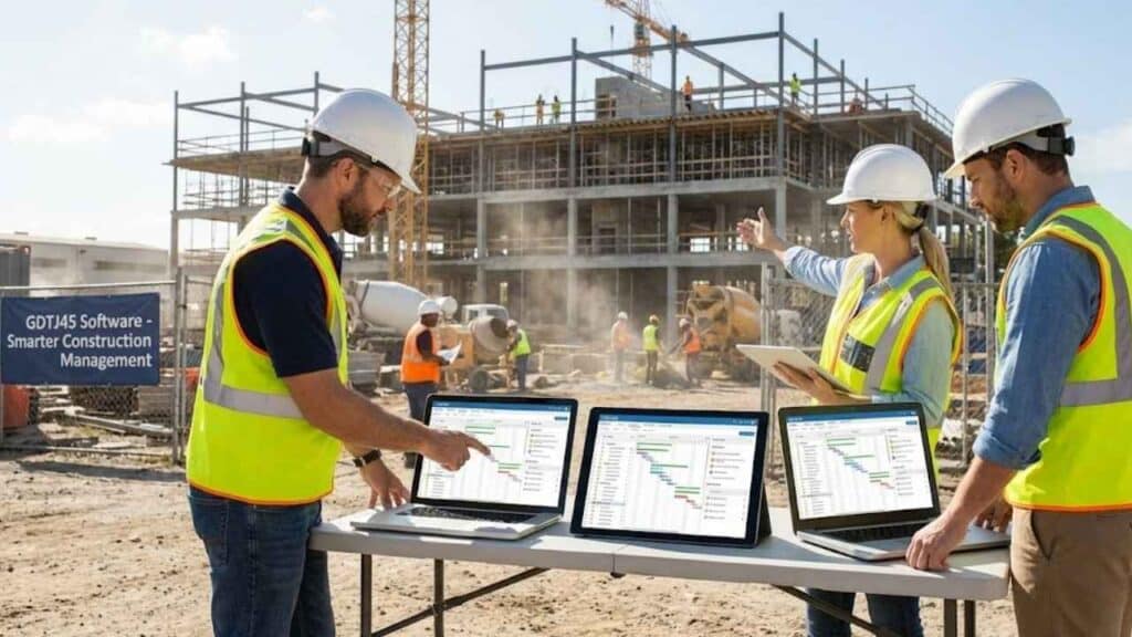 What are the Main Features and System Requirements of Software GDTJ45